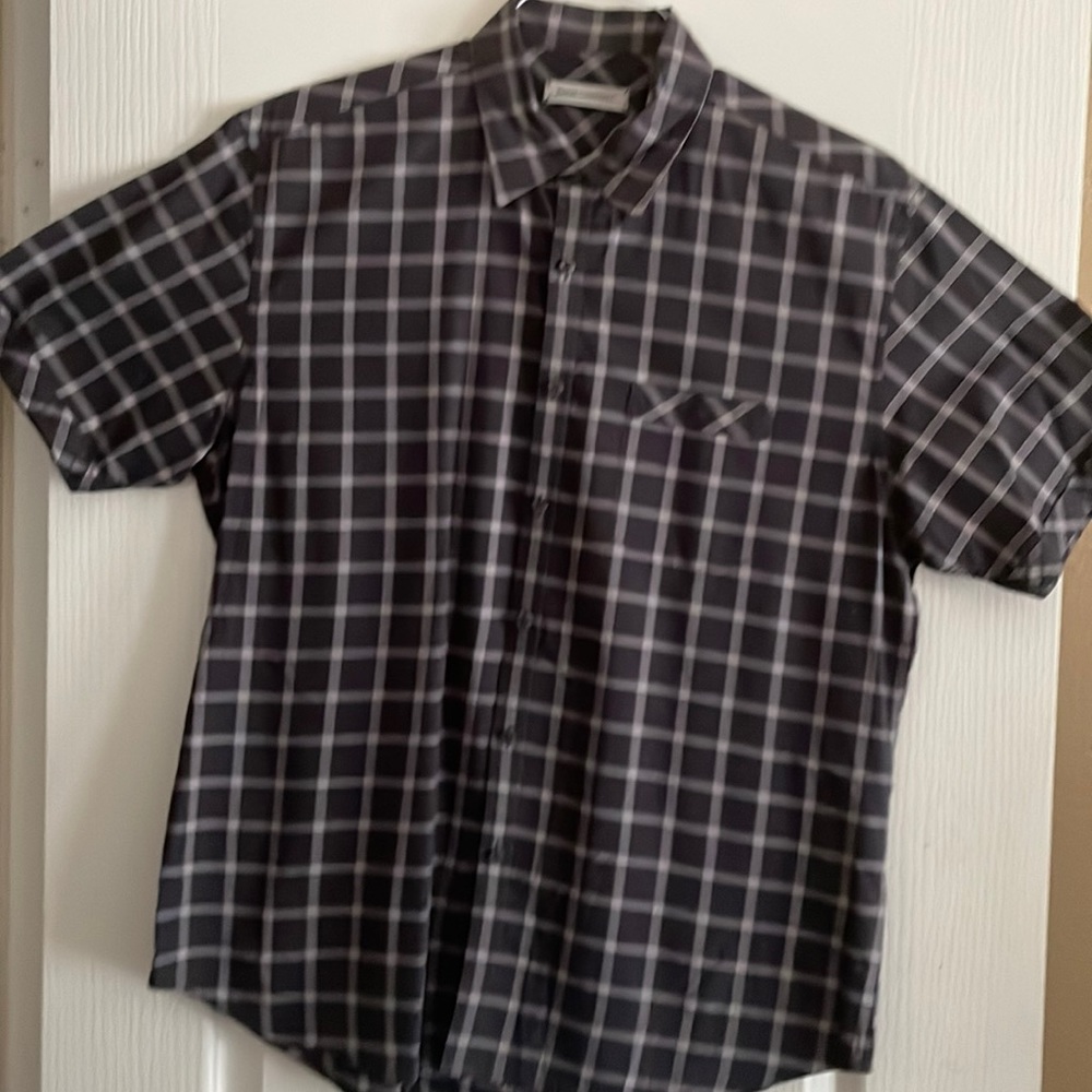 JAMES CAMPBELL GREY/BLACK MENS CASUAL